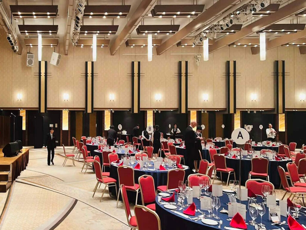 会場風景（グランドプリンスホテル高輪）